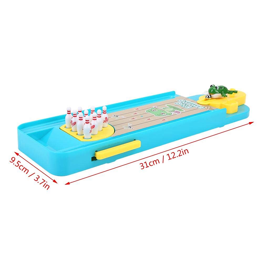 Bowling da Tavolo, Mini Set Divertente per Bambini, Giochi da Tavolo per Interni ed Esterni, for Tutta la Famiglia a Casa e Giardino