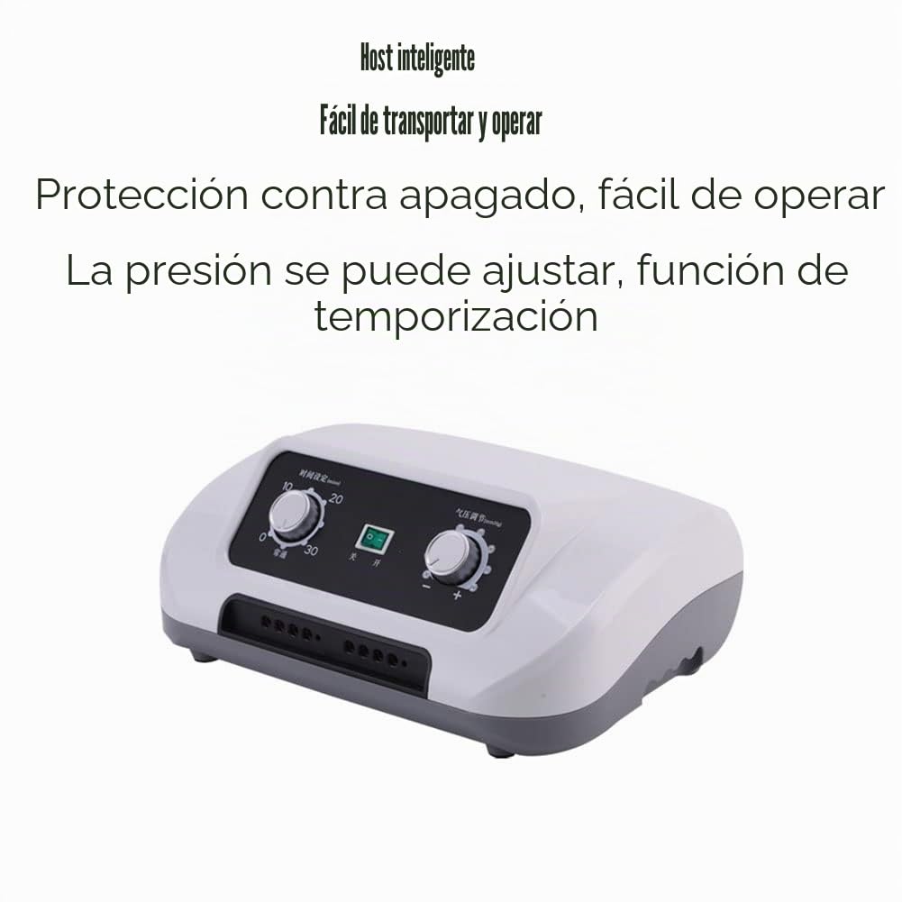 Masajeador de piernas con compresión de aire para circulación Brazo Pierna Cintura Envolturas Pie Tobillos Máquina de masaje
