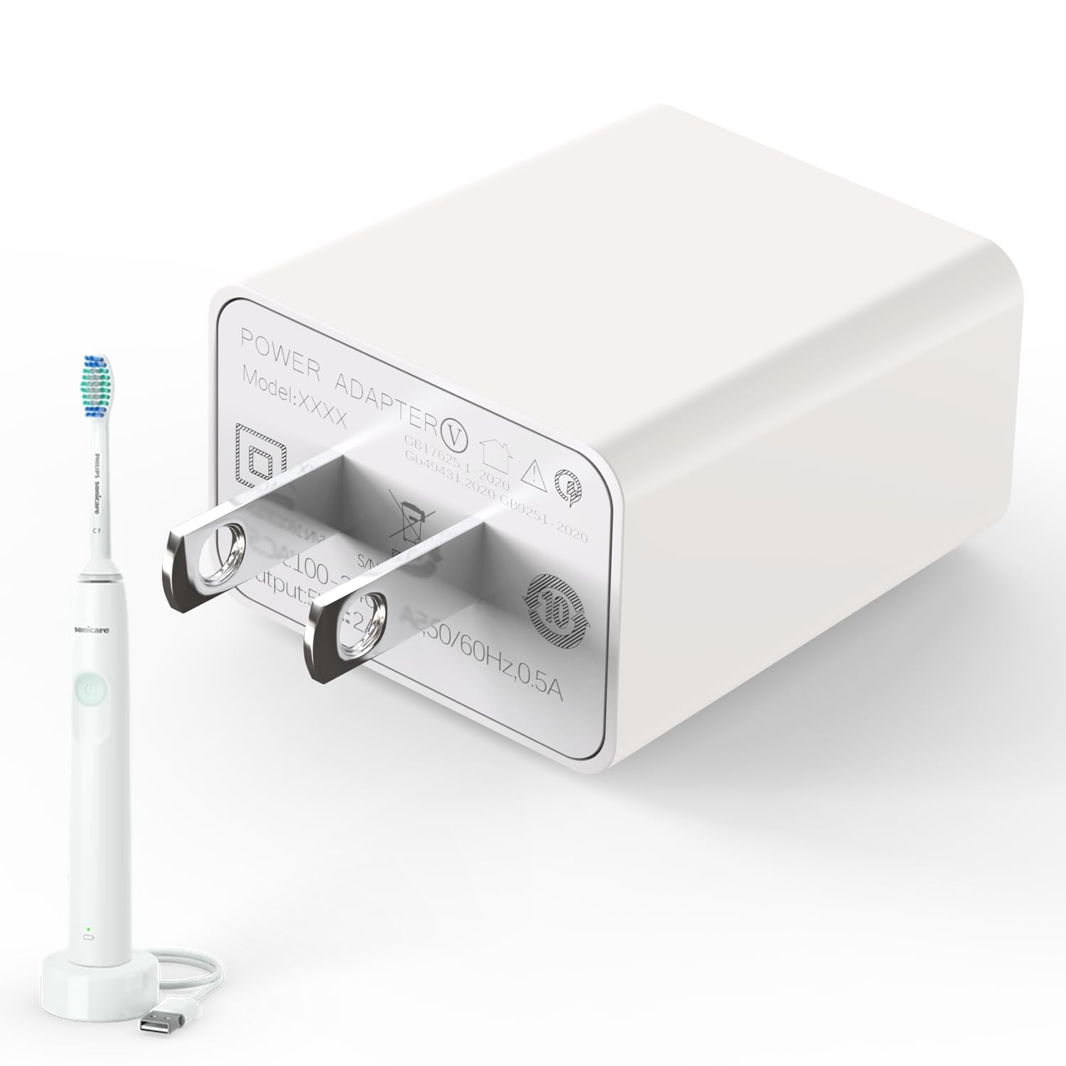 Amazon.com: 5V 2A USB Wall Adapter for Philips Sonicare 4100/3100