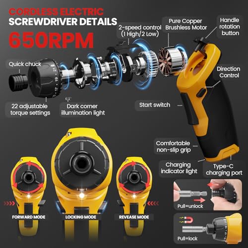 Cordless Drill Combo Kit 6-Tool