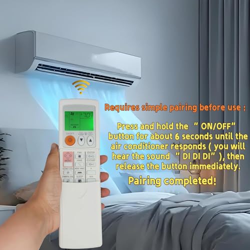 Télécommande Mitsubishi E1244E426 affichage Fahrenheit pour climatisation KM16K