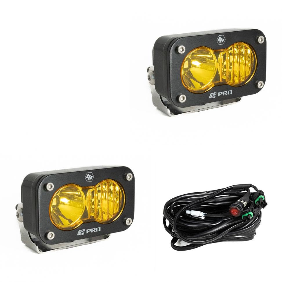 Amazon.com: Baja Designs S2 Pro LED Auxiliary Light Pod Pair with