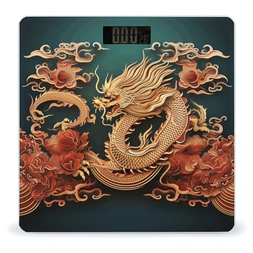 Báscula Digital de Baño con Pantalla LCD y Vidrio Templado miniatura 1