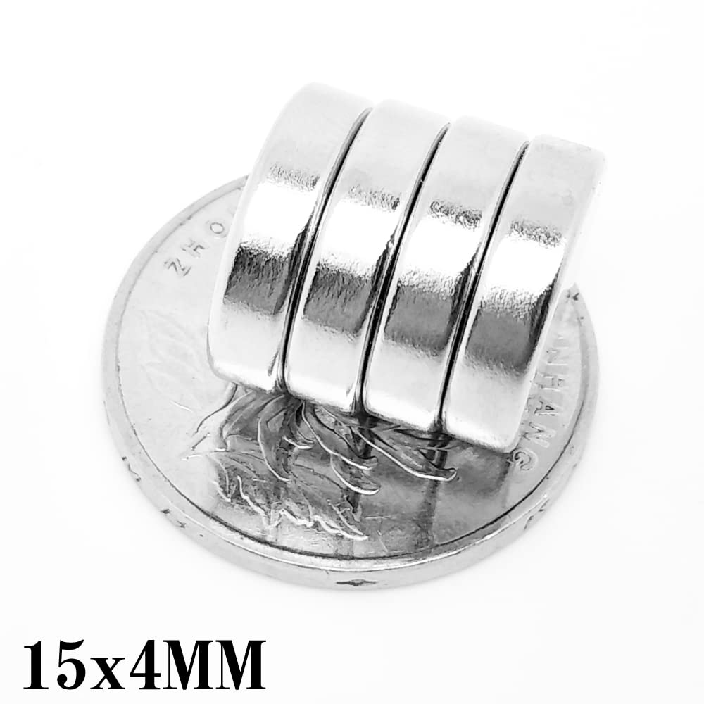 15x4mm Thin Magnet 15mmX4mm Permanent Magnet disc 15x4mm Magnetic Round Refrigerator Magnets, Fridge, Office, Whiteboard Magnets for Crafts,Office, Kitchen(20PCS 15x4) — Amazon image 4