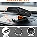Kairueics 12v 200W Car Heater, Portable Car Heater and Defroster,Windshield Defogger, Applicable All 12V Vehicles Car Heater