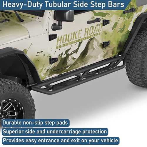 Estribos laterales para Jeep Wrangler JK 2007-2018 miniatura 2