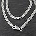 FashionJunkie4Life Sterling Silver 3mm Bismark Chain - 16, 18, 20, 22, 24, 30 Inches (18)