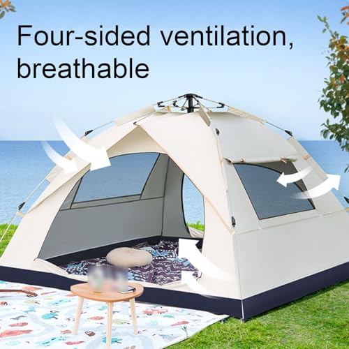 Carpa para camping multifuncional con doble puerta y ventana miniatura 6