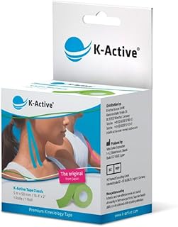 Spitzner K-Active - Celo de color verde de 5 cm x 5 m