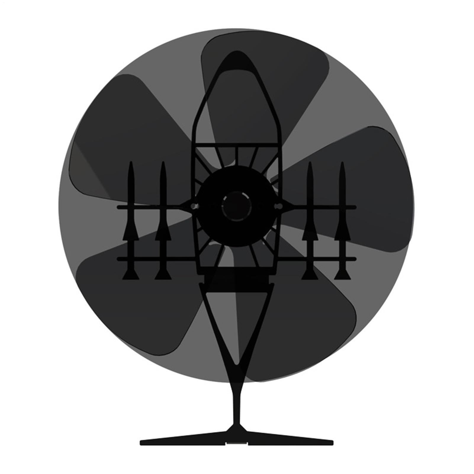 Ventilatore Per Stufa A Legna - Ventilatore Ecologico Silenzioso | Alimentato A Calore, Ventilatori Per Non Elettrici Per La Casa | Ventilatores Per Circolatore Di Riscaldamento Con Bruciatore