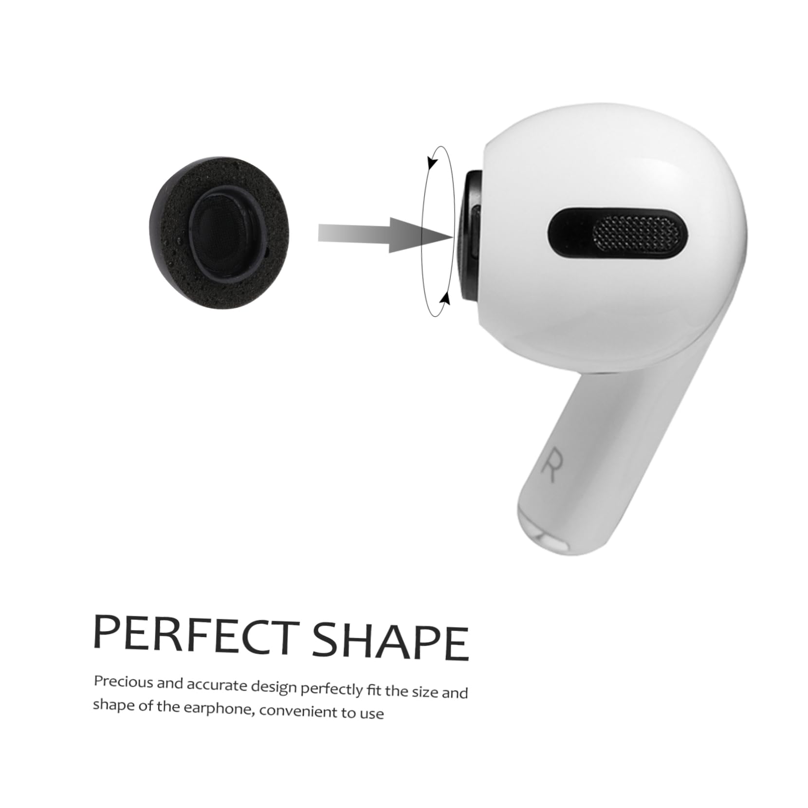 jojofuny 9 Paare Ohrstöpsel aus Memory-Schaum Ohrstöpsel aus Silikon Ohrhörer Memory Foam eartips Memory Foam in Ear aufsätze Silikon- Kopfhörer Ersatz- Lärmminderung
