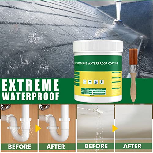 Image of XIRUJNFD Waterproof Insulating Sealant, Invisible Waterproof Anti-Leakage Agent, Waterproof Sealant, Repair Leaks Anywhere in Seconds (100g,3Pc)