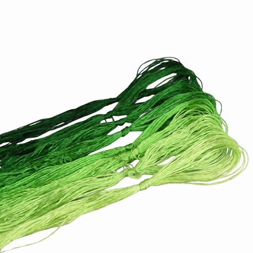 Image of Mulberry Silk Floss Embroidery Thread Floss-Cross Stitch Threads China Silk Woven Jewelry Threads DIY Sewing Kits (01)