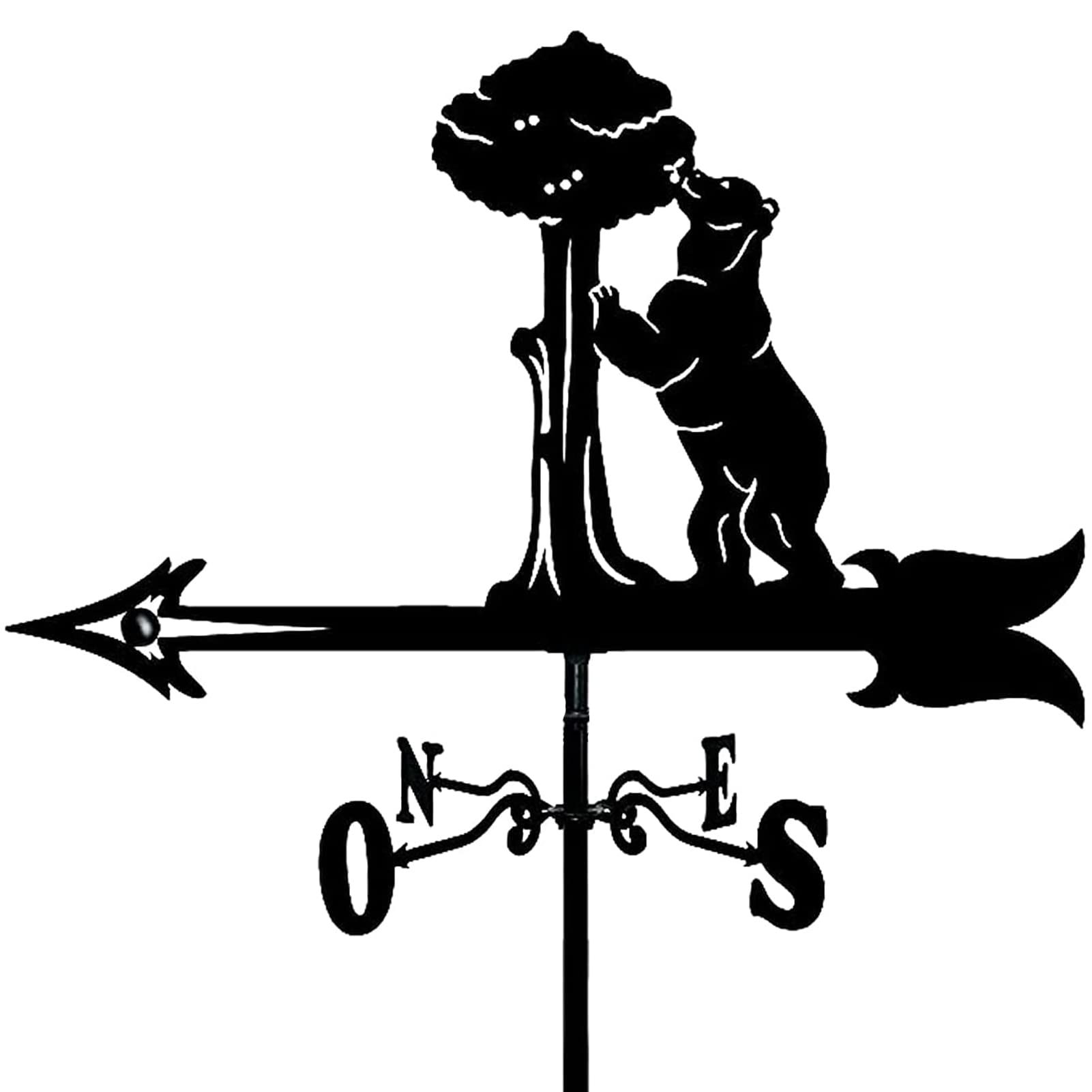 TAXXII Metal Weathervane Animal Wind Vane For Yard lion Direction Indicators Roof Garden Decorations for Outdoor Farm Gazebo
