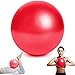 Ballon Fitness 25cm,Pilates Ballon,Yoga Ball,Ballon de Gymnastique Rythmique,Petit Exercice Yoga Ball Ballon,Utilisé pour L'entraînement Abdominal et des Epaules Le Yoga,Équilibre,Sport (Rouge)