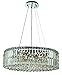 Elegant Lighting V2030D24C/EC Maxime - Twelve Light Chandelier, Crystal Style Options: Clear Elegant Cut