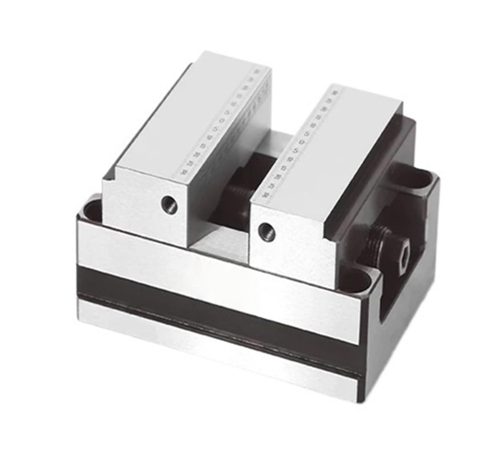 CNC Machining of Zero-Point Height-Adjustable Parallel-Jaw Vise ZY70-100 Self-Centering Vise (Parallel-Jaw Type)