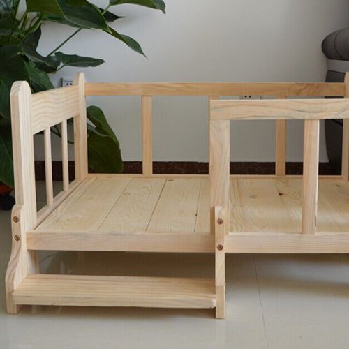 Luxury Wooden Dog Beds, Detatchable Wooden Pet Beds by Duke Austin