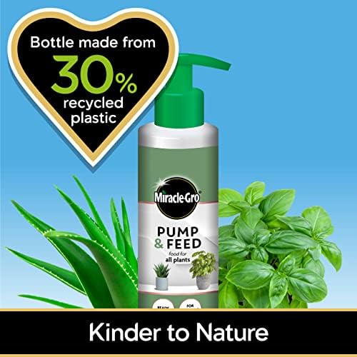 Miracle-Gro 119897 Pump & Feed' All Purpose Plant Food, 200 ml, Clear