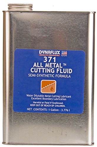 371-4X1 Oil Based All Metal Water Emulsifiable Cutting Fluid, Non-Flammable, 1 Gallon Bottle (Case of 4)