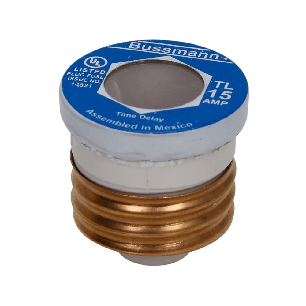 Bussmann Plug Fuses - 3 Pack, 15 Amp -1 Bussmann Plug Fuses - 3 Pack, 15 Amp -1