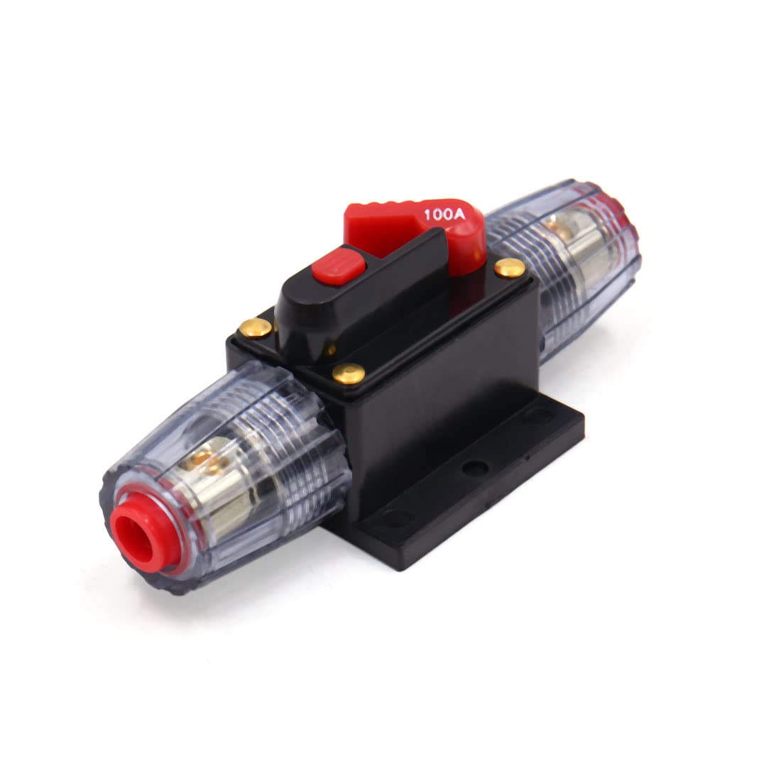 IEUMJNAT 100A Audio AGU Style Car Vehicle Circuit Breaker Fuse Holder Amplifier Switch