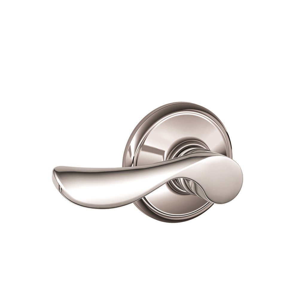 Schlage F10 CHP 625 poignée de porte design Champagne pour hall et dressing contemporain