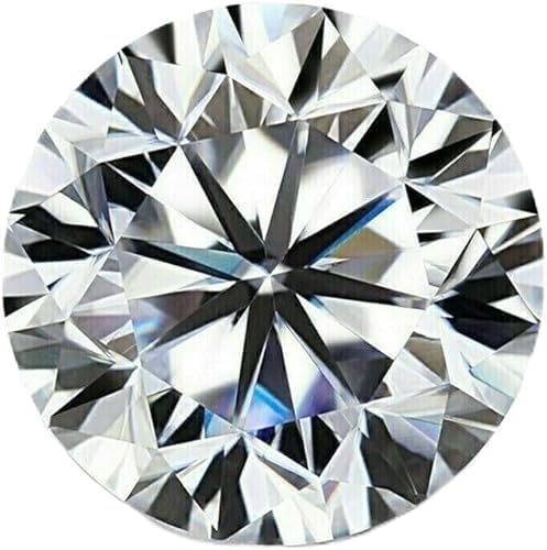 5Ct CT Natural Diamond round Cut D Grade Certified 11 mm Loose Gemstone Jewelry