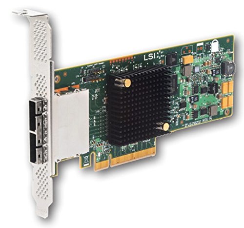 Dell LSI-9207-8E SAS Tarjeta y Adaptador de Interfaz Interno - Accesorio (SCSI, Verde, Acero Inoxidable)