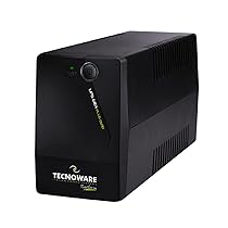 Tecnoware UPS 1500VA per PC, Modem, NO Gaming, Console, Gruppo di Continuità ERA PLUS, 2 Schuko, Software, Protezione Blackout e Sbalzi tensione per PC, Modem, Videosorveglianza, Punto Cassa, NAS, POS