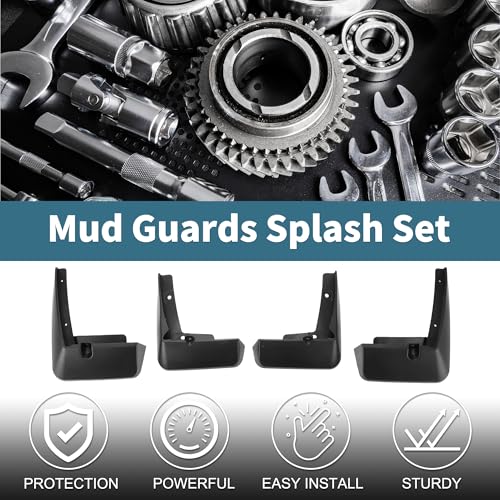 Image of Mud Flaps Splash Guards for Toyota Sienna 2022-2024 Front & Rear Mud Guards W /Mount Accessories