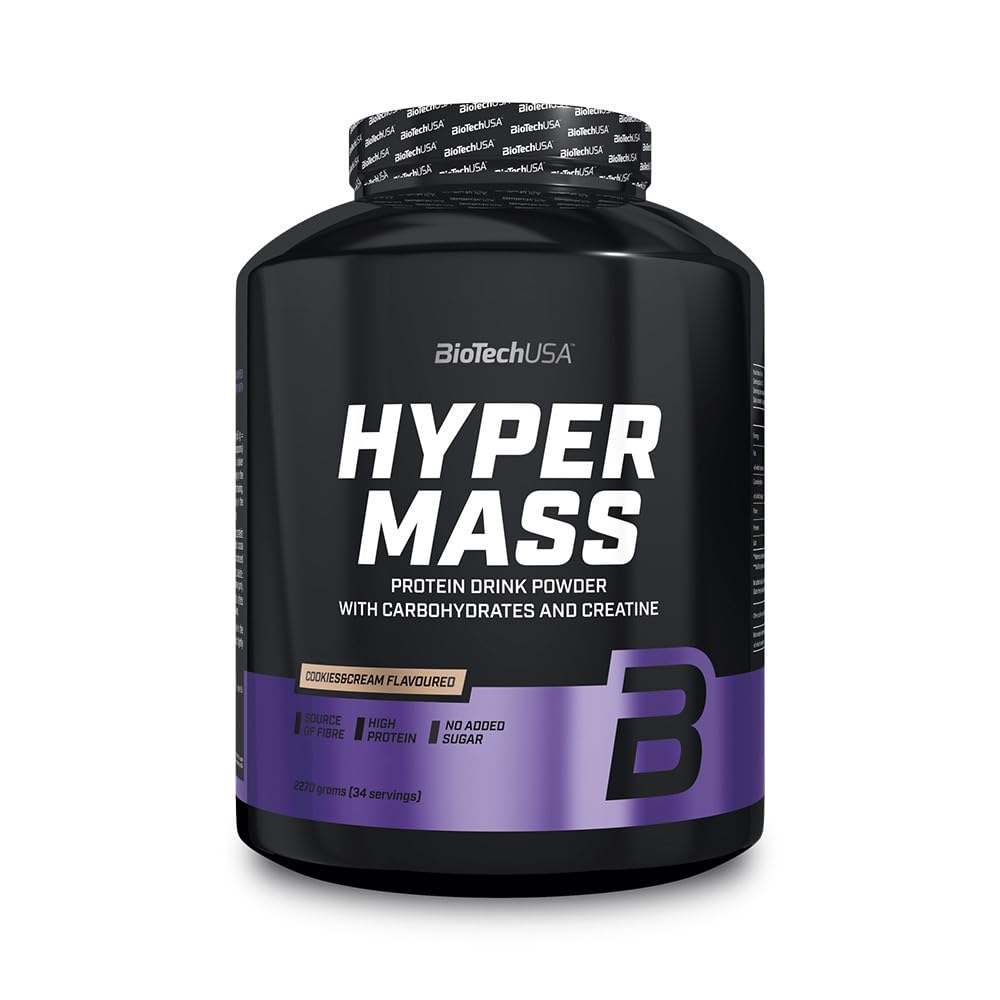 BioTechUSA Hyper Mass, Cookies & Cream - 2270g