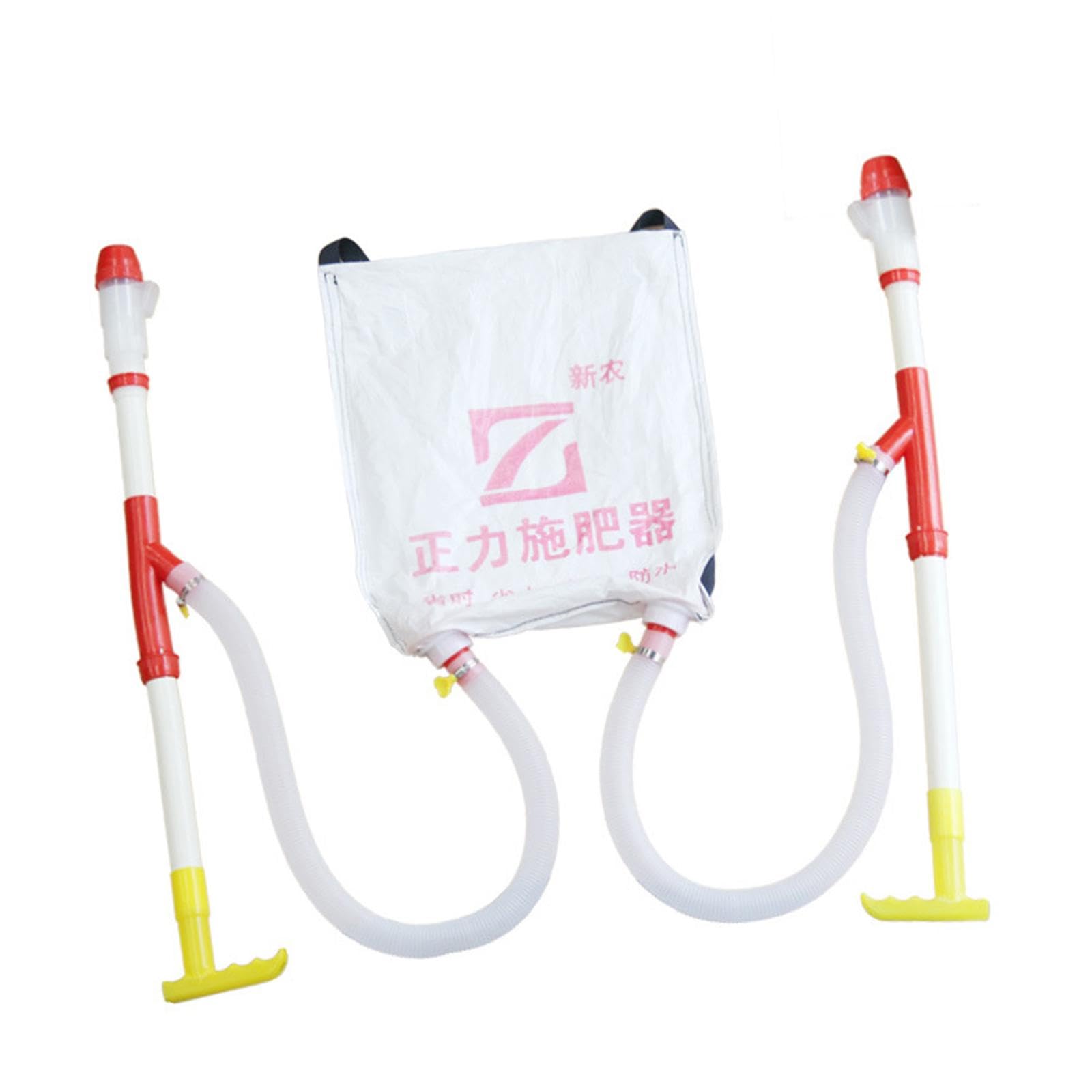 Spandiconcime Granulare, Attrezzo per La Concimazione, Applicazione Professionale di Fertilizzanti Agricoli per Mais, Concimazione di Copertura, Tubo Doppio in PVC