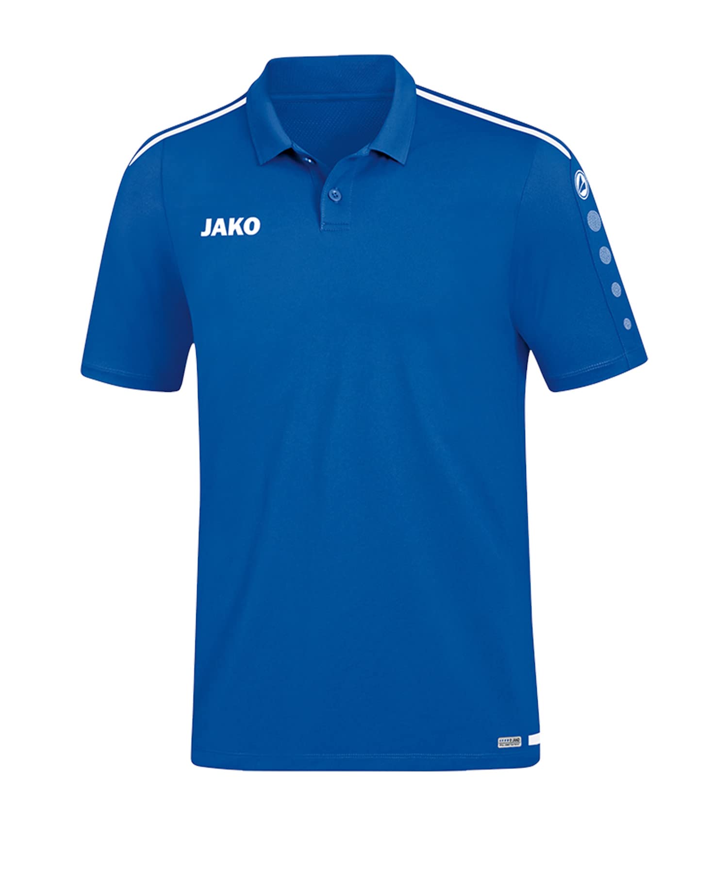 JAKO Men's Striker 2.0 Polo, Royal/White, 4XL