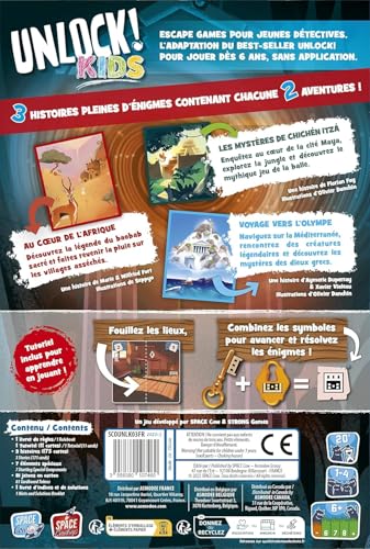 Jeu D'Escape Game Asmodee Unlock! Kids Histoires De Légendes – Pour Enfants Dès 6 Ans - vue 9