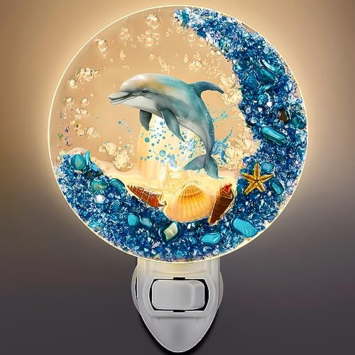 Hortsun Plug in Seashell Night Light Ocean Sea Animal Decorative Night Light...