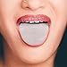 FOMIYES 50Pcs Tongue Protective Sleeves for Medicine Clear Tongue Covers for Oral Care Compact Transparent Tongue Sleeves for Herbal and Medication Use
