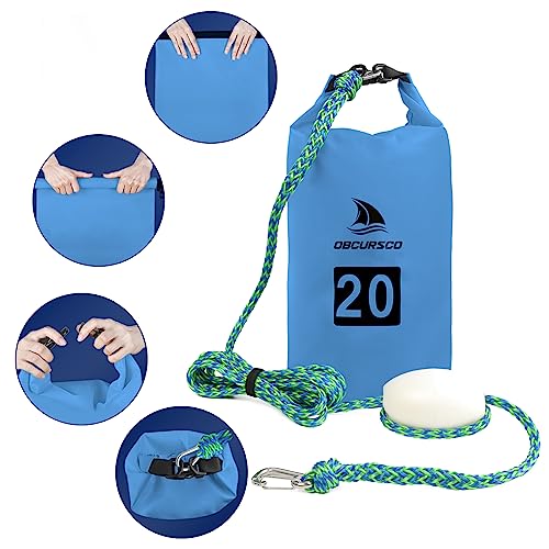 Obcursco 20L Jet Ski Anchor Kit PWC Anchor 2 In 1 Sand