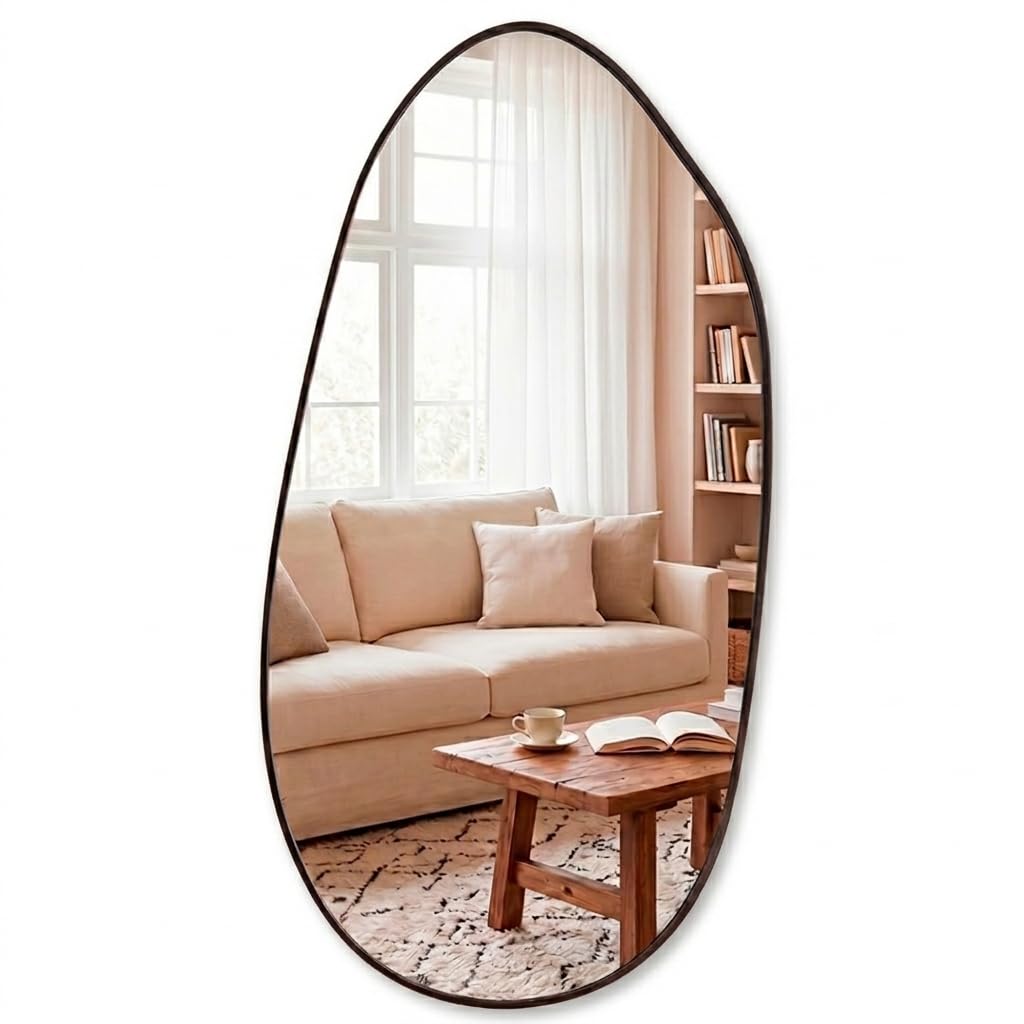 Espejo Pared Moderno Marctani Espejo Irregular para Baño o Salón Estilo Minimalista