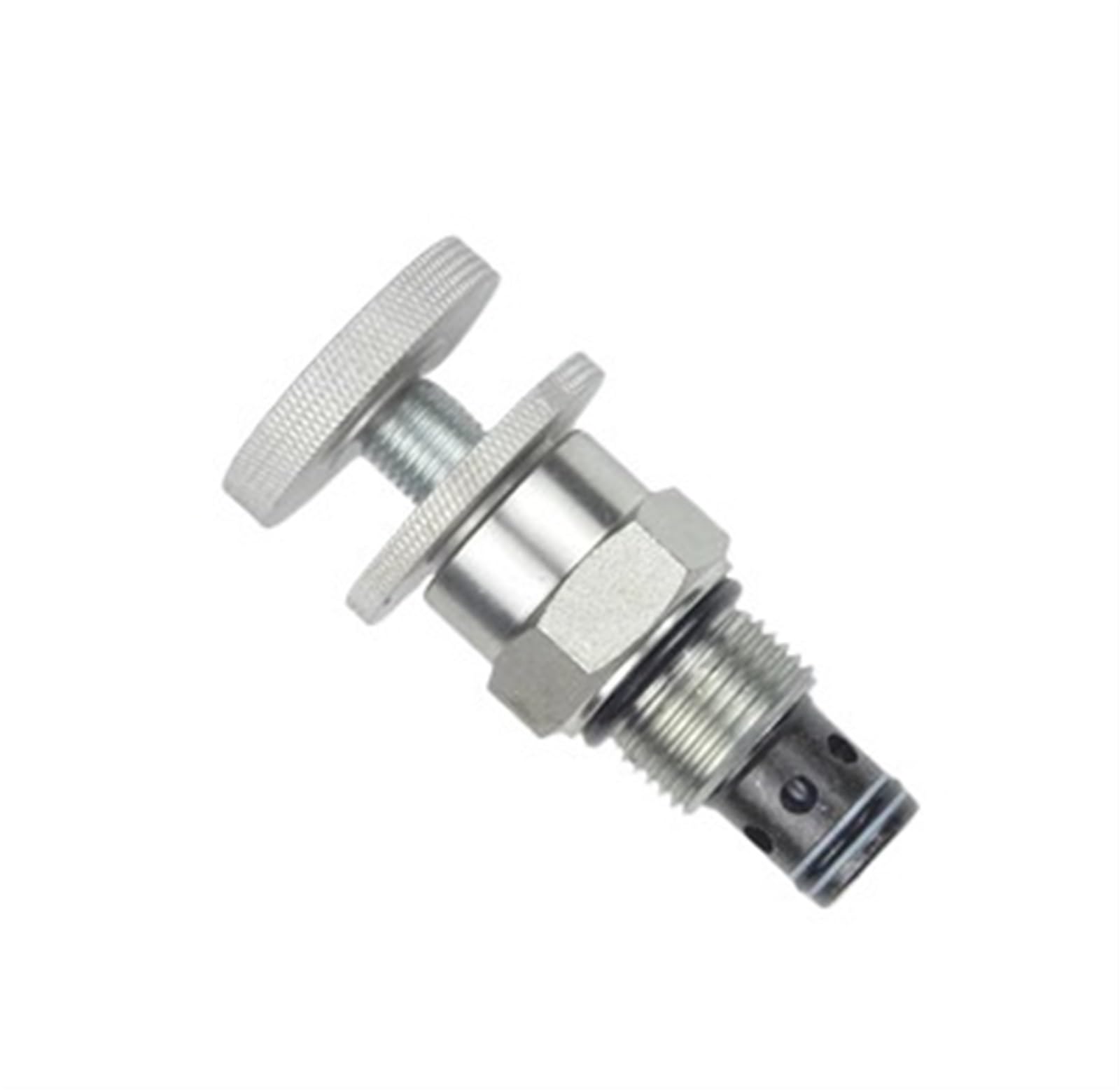Uwukcjokq One Color Threaded Plug-In Hydraulic Adjustable Single Bidirectional Throttle Valve Lf08-00 Dlf08-00 Flow Control Nv/Fc08(Blu)