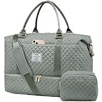 LOVEVOOK Borsone da Viaggio Donna Borsa Palestra Donna Bagaglio a Mano Easyjet Cabin Bag Weekend Travel Duffel Gym Bag con Organizer Valigia Grande Borsa Parto Ospedale Mamma Nascita per Aereo Fitness