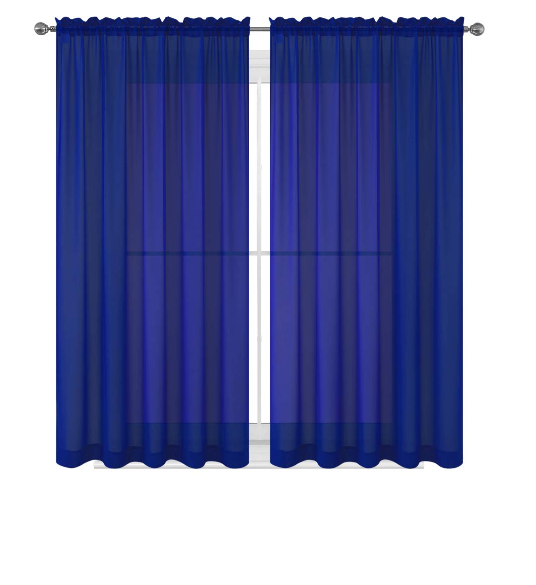 Beach Style Sheer Curtains Curtains & Drapes