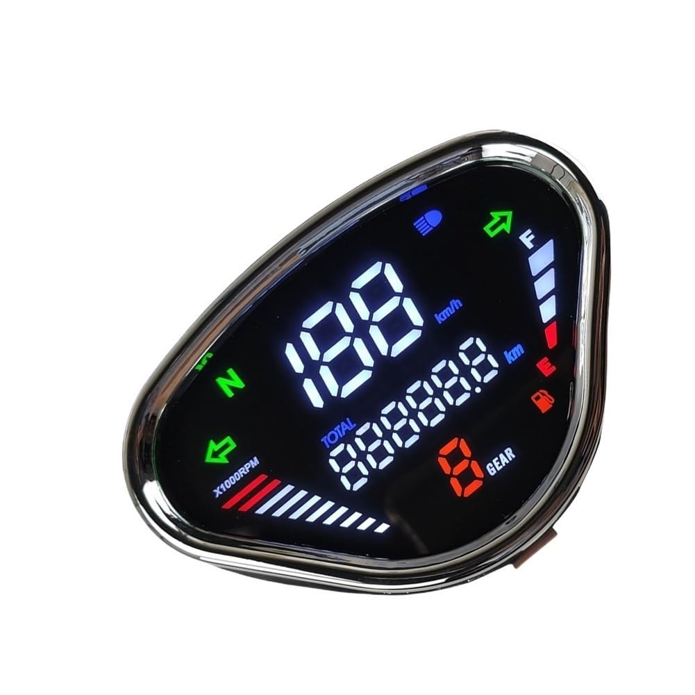 tachimetro moto Contagiri per moto Contachilometri per moto Display contagiri digitale Accessori contagiri per DAX 70 CT50 CT70