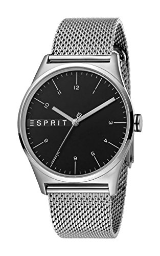 Preisvergleich Produktbild Esprit Herren Analog Quarz Uhr mit Edelstahl Armband ES1G034M0065