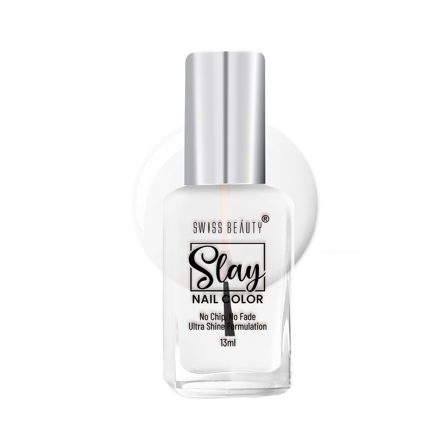 Swiss Beauty Slay Nail Color | Glossy Finish, Long Lasting Nail Paint| Chip resistant, Quick drying Nail Polish | Shade- Top Coat, 25Ml Swiss Beauty Slay Nail Color | Glossy Finish, Long Lasting Nail Paint| Chip resistant, Quick drying Nail Polish | Shade- Top Coat, 25Ml