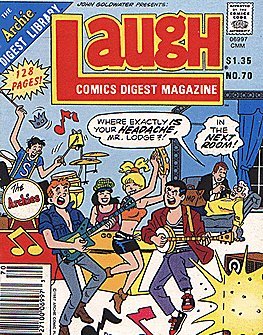 Comic Laugh Comics Digest (1974 series) #70 Book