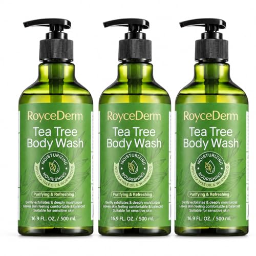 Image of Roycederm Tea Tree Body Wash 3 Pack