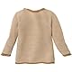 Melange-Pullover Baby & Kleinkind - 100% Bio-Merino – atmungsaktiv & warm - Unisex Gr. 50-104 - nachhaltig & fair – dehnbar mit Knopfverschluss - Made in Germany | Marine-Lagoon Gr. 86-92
