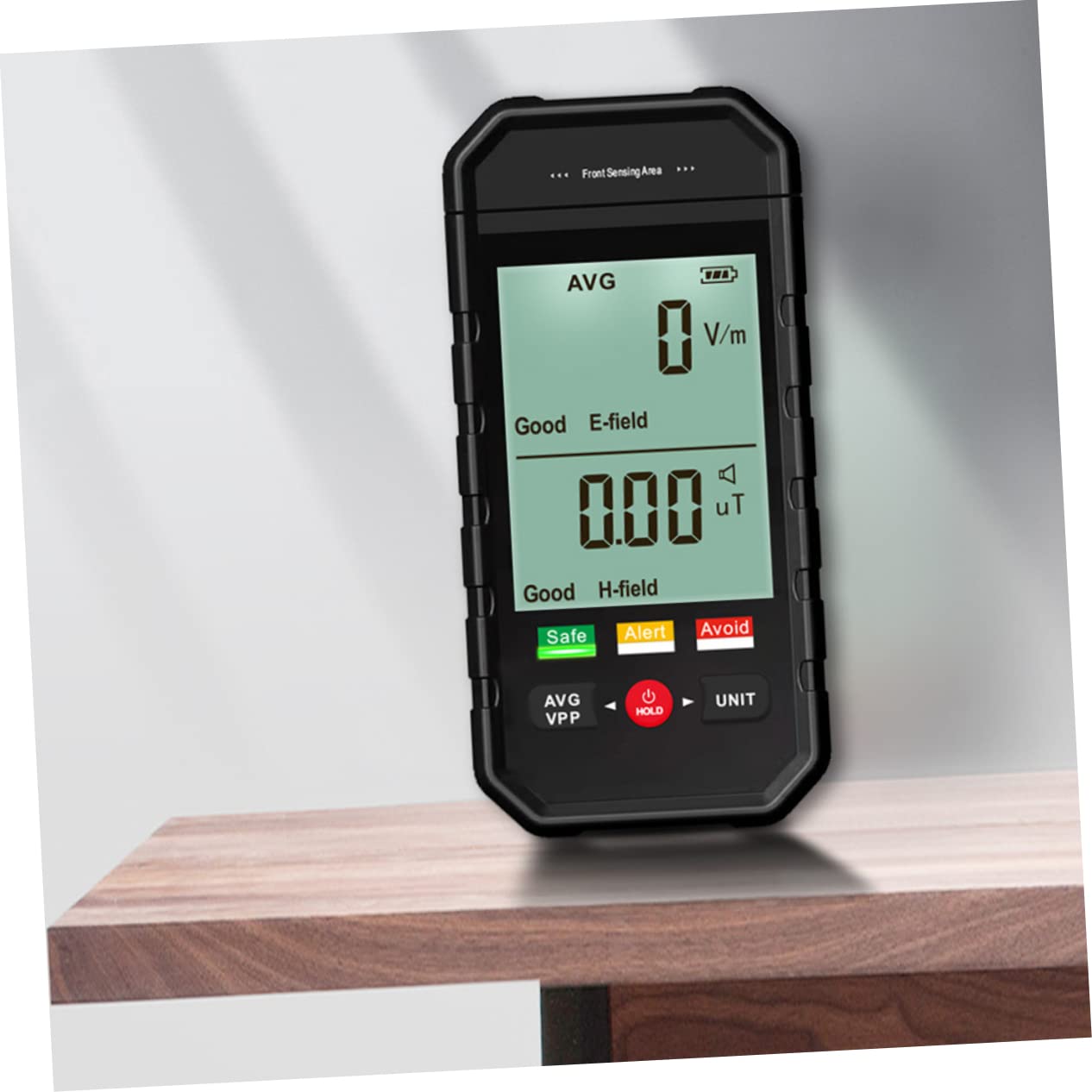 JEWEDECO Detector Digital Detector Equipment Detector Recorder Digital Meter Gold Tester Watt Meter Meters Digital Monitor Nuclear Black Plastic