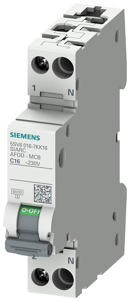 Siemens 5SV60167KK17 Brandschutzschalter-LS-Kombi AFDD/LS 6kA C16 1P+N 230V kompakt